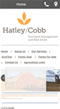 Mobile Screenshot of hatleycobb.com